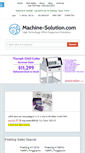 Mobile Screenshot of machine-solution.com